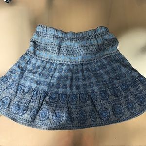 Multi-Patterned Kids Skirt